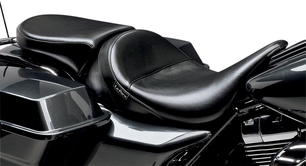 LE PERA Bare Bones Pillion Seat - FL '08+ Bare Bones Series  Pillion Pad — Smooth - Team Dream Rides