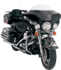MEMPHIS SHADES HD Windshield - 5" - FLHT '96-'13 Replacement Lucite Windshield - Team Dream Rides