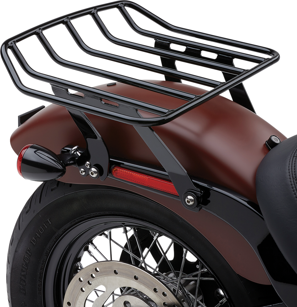 COBRA Detachable Solo Rack - FLSL - Black Big Ass® Detachable Solo Luggage Rack - Team Dream Rides