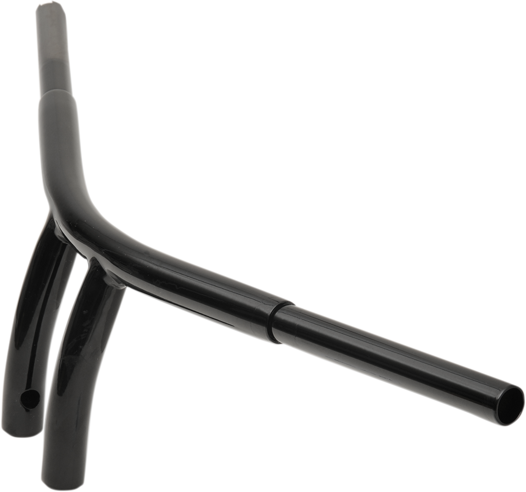 DRAG SPECIALTIES Black 6" Pullback Buffalo T-Bar Handlebar for TBW 1-1/4" Buffalo T-Bar - Team Dream Rides