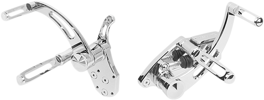 ACCUTRONIX Extended Forward Control - Slotted - '00-'10 FXST Forward Controls with Master Cylinder - Team Dream Rides