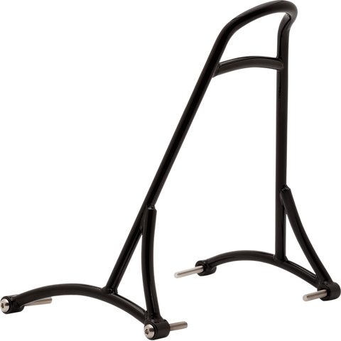 BURLY BRAND Sissy Bar - Short - Black - Touring Short Sissy Bar - Team Dream Rides