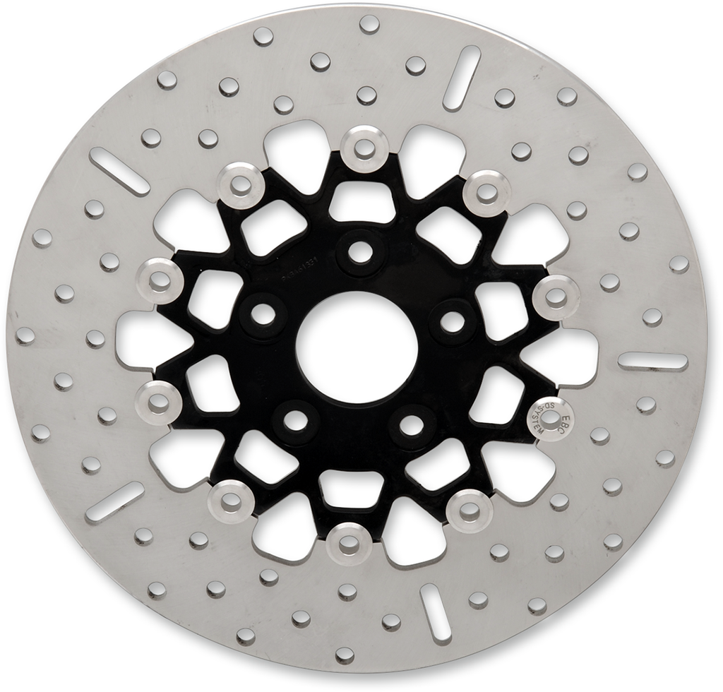 EBC Brake Rotor - 11-1/2" - RSD019BLK Custom Stainless Steel Rear Brake Rotor - Team Dream Rides