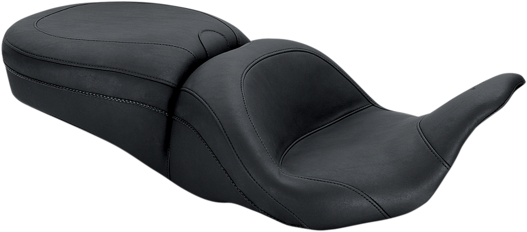 MUSTANG Lowdown Seat - Plain - FLHR/X/T/TR '08+ Lowdown™ 2-Up Seat - Team Dream Rides