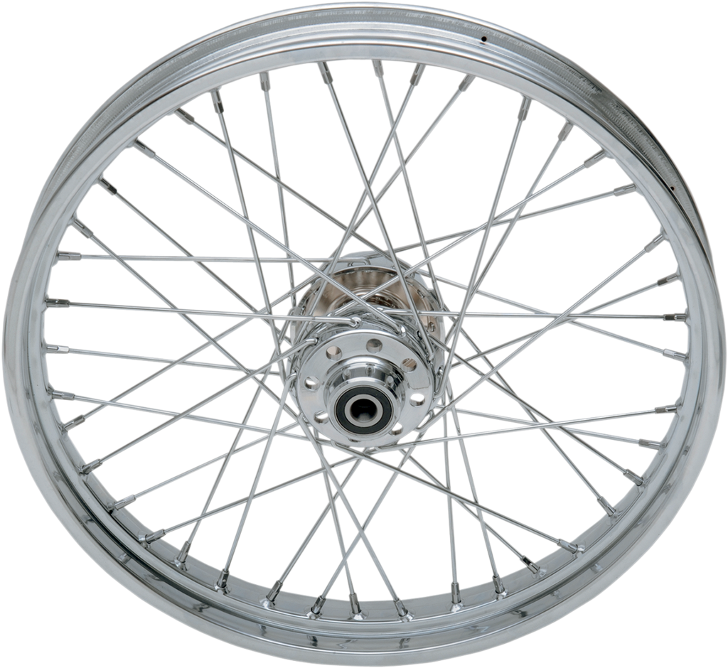 DRAG SPECIALTIES Wheel - Chrome - Front - 21 x 2.15" - 84-99 FX Replacement Laced Wheel - Team Dream Rides