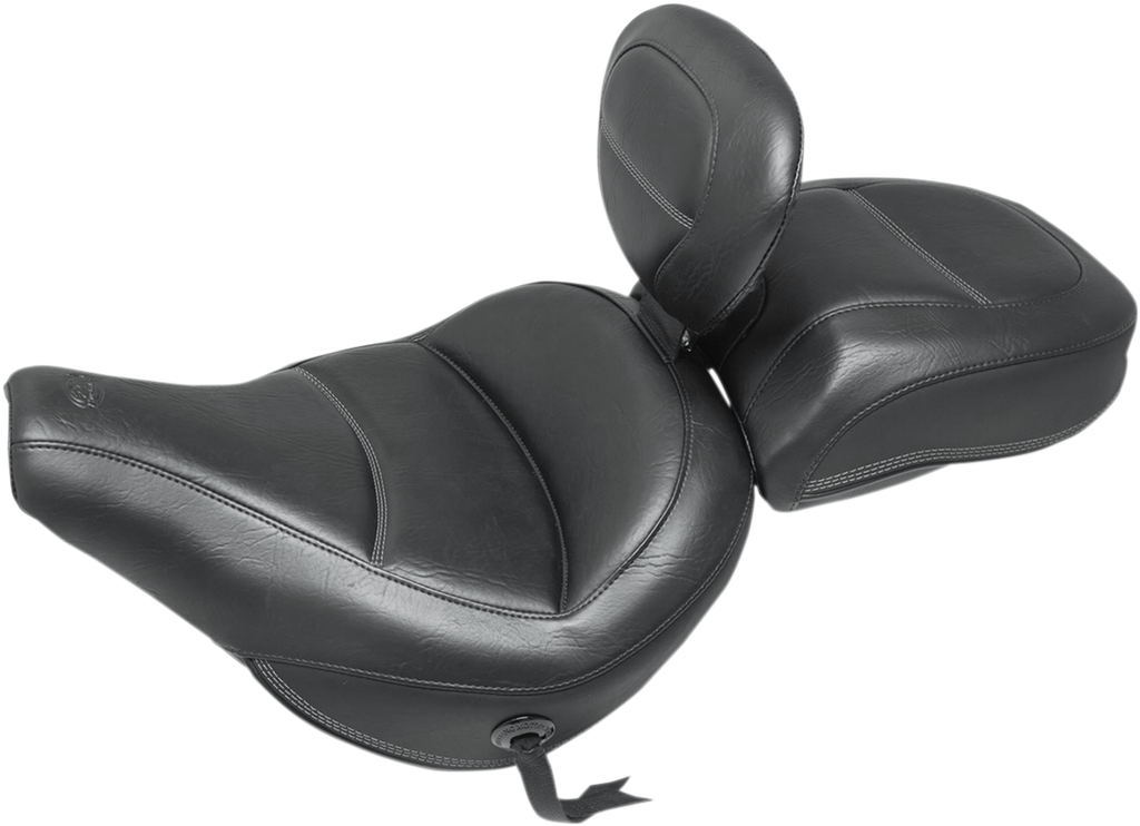 MUSTANG MX Solo Touring Seat - Driver's Backrest - FLHC MX Tour Solo Seat - Team Dream Rides