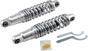 DRAG SHOCKS Premium Ride-Height Adjustable Shocks - Chrome - Standard - 12" Premium Ride-Height Adjustable Shocks — 12.00" - Team Dream Rides