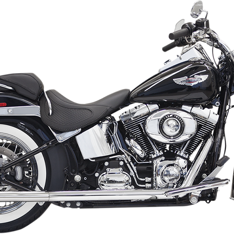 BASSANI XHAUST Fishtail Exhaust with Baffle - 36