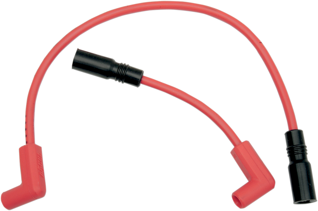 ACCEL Spark Plug Wire - '99-'17 Dyna - Red 8 mm Spark Plug Wire - Team Dream Rides