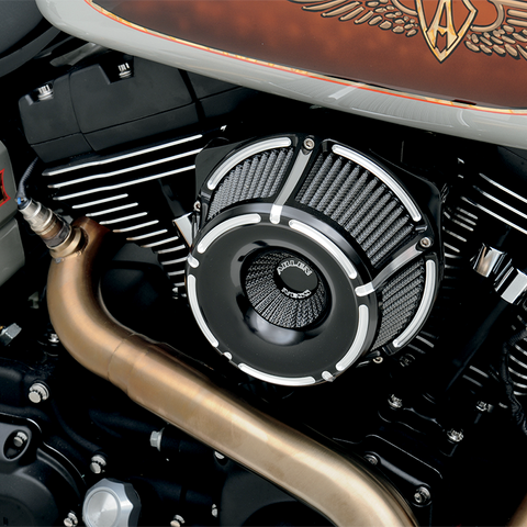 ARLEN NESS Air Cleaner Slot-Track 99-17 Big Twin Black Inverted Series Air Cleaner Kit — Slot Track - Team Dream Rides