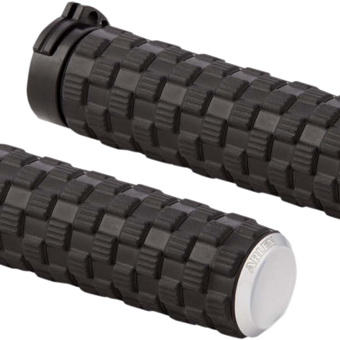 ARLEN NESS Chrome Air Trax Grips for TBW Air Trax Grips - Team Dream Rides