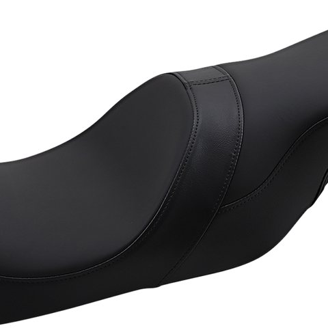 DRAG SPECIALTIES SEATS Forward Positioned Predator 2-Up Seat - Solar Leather Forward Positioned Predator Seat - Team Dream Rides