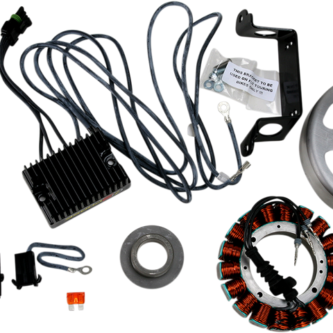 COMPU-FIRE Charging - System - 40A 40A 3-Phase Charging System with Vented Rotor - Team Dream Rides