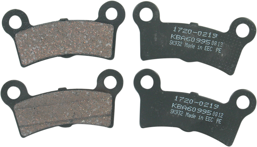 DRAG SPECIALTIES Organic Brake Pads - Trike Organic Harley/Buell Brake Pads - Team Dream Rides