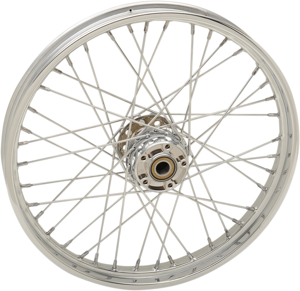 DRAG SPECIALTIES Wheel - Front - 21 x 2.15" - 07-17 Softails - No ABS Replacement Laced Wheel - Team Dream Rides