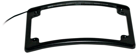 CUSTOM DYNAMICS LED License Plate Frame - Black LED License Plate Frame - Team Dream Rides