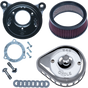 S&S CYCLE Air Cleaner Chrome Mounted Throttle By Wire -16 Mini Teardrop Stealth Air Cleaner Kit - Team Dream Rides