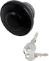 DRAG SPECIALTIES Locking Gas Cap - Black - Vented Screw-In Locking Gas Cap — Vented - Team Dream Rides