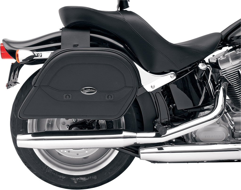 SADDLEMEN Cruis'n™ Slant Saddlebag - Jumbo Cruis'n™ Slant Saddlebags - Team Dream Rides