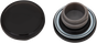 DRAG SPECIALTIES Screw-In Gas Cap - Black - Non-Vented Screw-In Gas Cap - Team Dream Rides