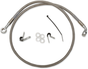 DRAG SPECIALTIES Brake Line - Front - XL883 Stainless Steel Brake Line Kit - Team Dream Rides