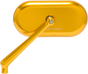 ARLEN NESS Oval Mirror - Gold - Left Mirror - Team Dream Rides