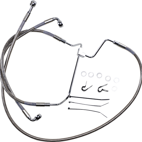 DRAG SPECIALTIES Brake Line - +8