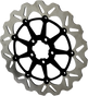 GALFER Wave® Rotor - Black - 13" Oversize Wave® Front Brake Rotor - Team Dream Rides
