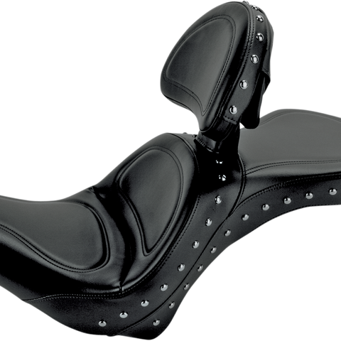SADDLEMEN Explorer Special Seat - Backrest - FLSTC Explorer Special Seat — Includes Backrest - Team Dream Rides
