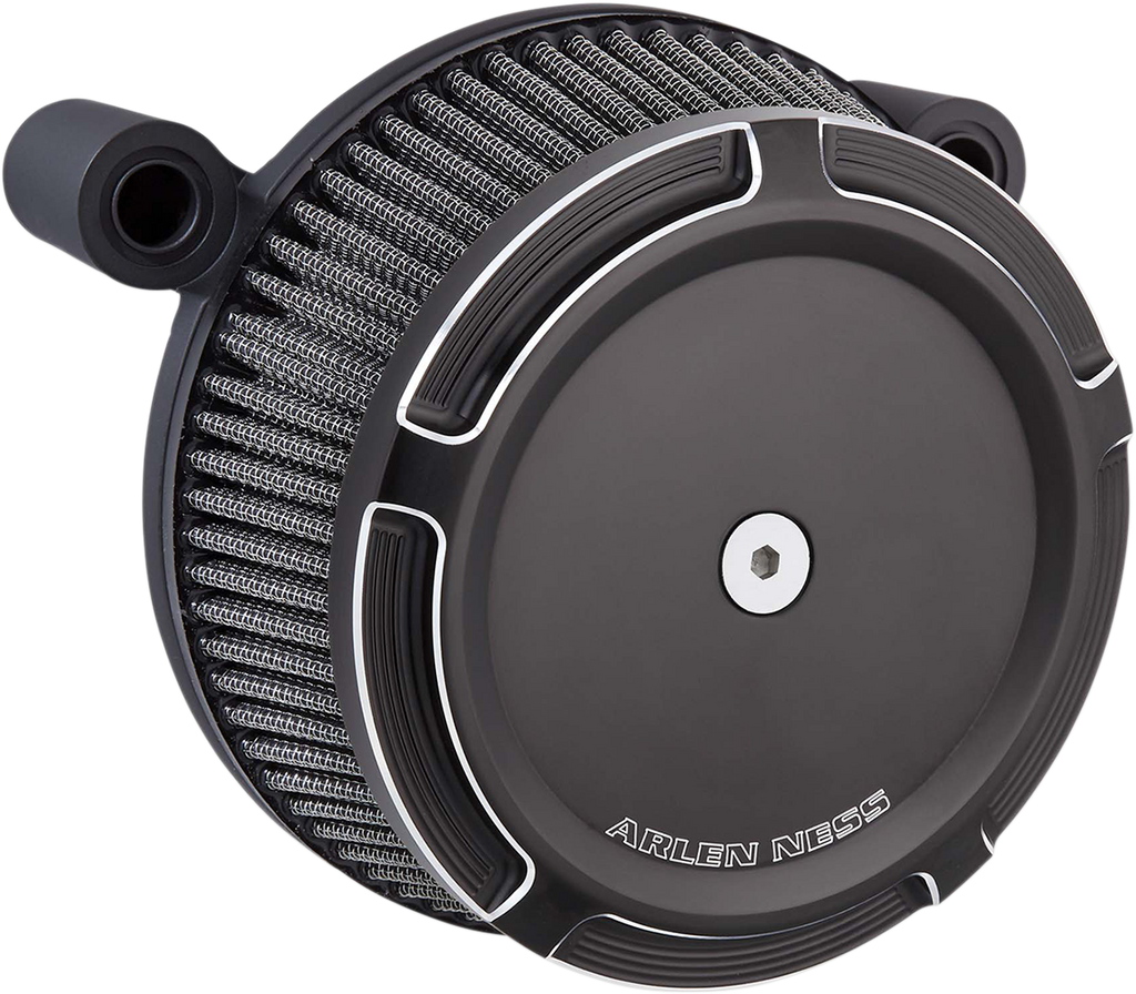 ARLEN NESS Air Cleaner Synthetic Stage-1 Beveled Black X Big Sucker™ Stage I Air Filter Kit with Synthetic Filter — Beveled - Team Dream Rides