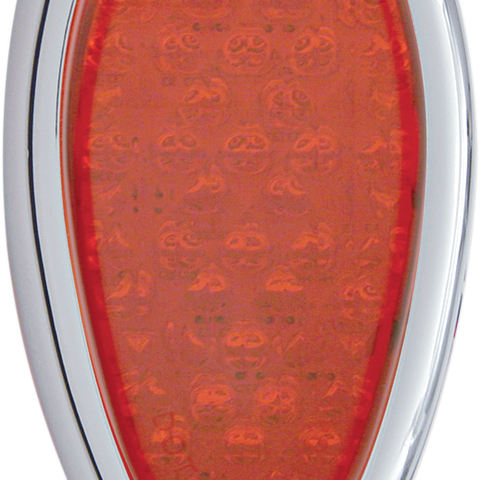 PRO-ONE PERF.MFG. Taillight - Tear Drop - Red Lens Teardrop LED Taillight - Team Dream Rides
