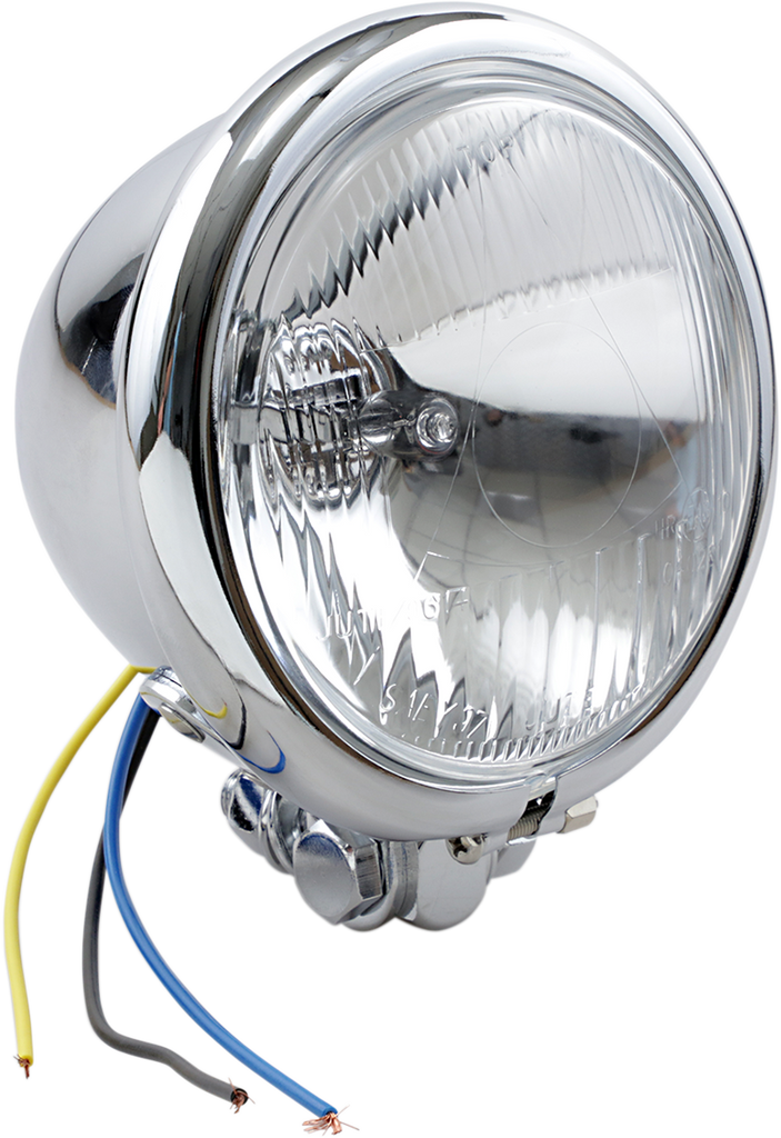 DRAG SPECIALTIES Early-Style Spotlight - 4-1/2" - Chrome 4-1/2" Spotlight — Spotlight - Team Dream Rides