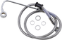 DRAG SPECIALTIES Brake Line - +2" - Stainless Steel - '15-'17 Softail Extended Length Stainless Steel Brake Line - Team Dream Rides