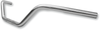 FLANDERS Chrome Knurled Flat Track Handlebar w/ Dimpling 1" Handlebar — Flat Track - Team Dream Rides