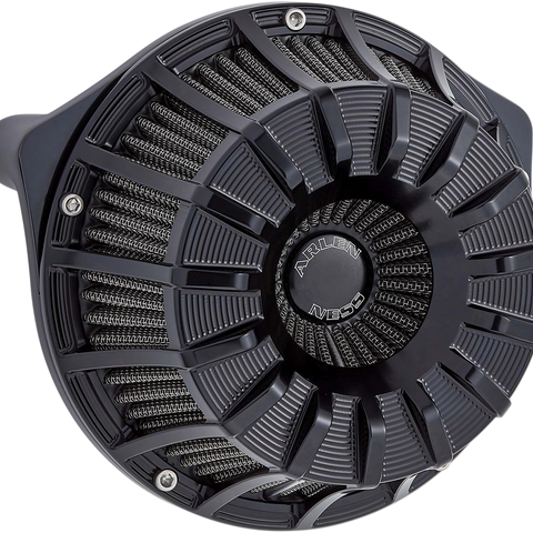 ARLEN NESS Air Cleaner 15-Spoke 91-19XL Black Inverted Series Air Cleaner Kit — 15-Spoke - Team Dream Rides