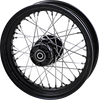 DRAG SPECIALTIES Wheel - Rear - 16x3 - Black - 00-06 ST/FXD Replacement Laced Wheel - Team Dream Rides