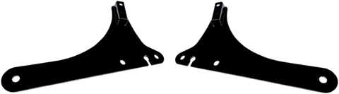 CYCLE VISIONS Side Plates - Black - FLSL Sissy Bar Side Plates - Team Dream Rides