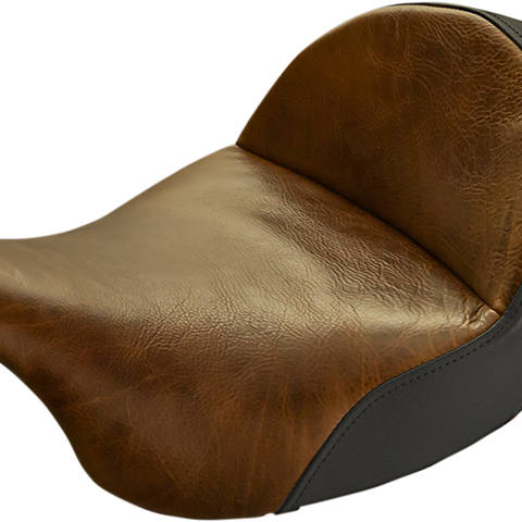 SADDLEMEN Lariat Solo Seat - Brown - FL Lariat Solo Seat - Team Dream Rides