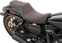 DRAG SPECIALTIES SEATS Predator III Seat - Double Diamond - Red Thread Predator III Seat - Team Dream Rides
