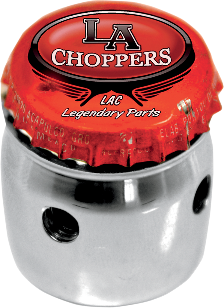 LA CHOPPERS Bottle Cap Choke Knob Bottle Cap Choke Cable Knob - Team Dream Rides