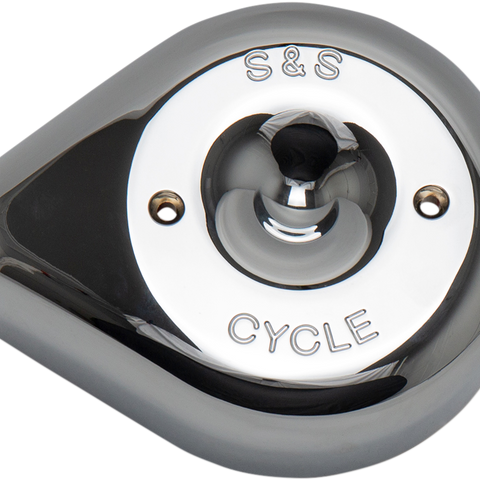S&S CYCLE Cover Air Cleaner Stealth Chrome Stealth Air Cleaner Cover - Team Dream Rides