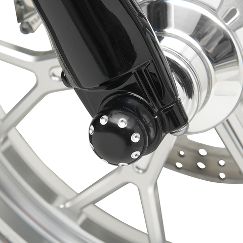 COVINGTONS Axle Cap - Black - FLST Axle Cap - Team Dream Rides