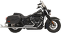 BASSANI XHAUST Fishtail Exhaust with Baffle - 33" Fishtail True Dual Exhaust System - Team Dream Rides