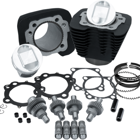 S&S CYCLE Hooligan Kit - 1200-1250 - Black Hooligan Kits - Team Dream Rides