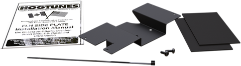 HOGTUNES Amplifier Side Mounting Plate Amplifier Mounting Plate - Team Dream Rides