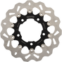 GALFER Wave® Brake Rotor - Rear - Black Carrier Wave® Brake Rotors - Team Dream Rides