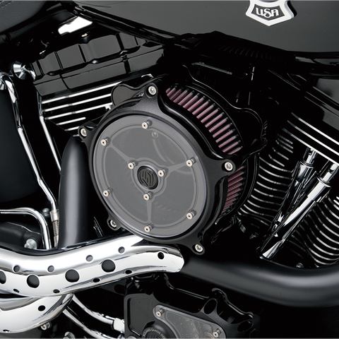 S&S CYCLE Air Cleaner Stealth 99-06 Super E/G Carburetor Super Stock™ Stealth Air Cleaner Kit - Team Dream Rides