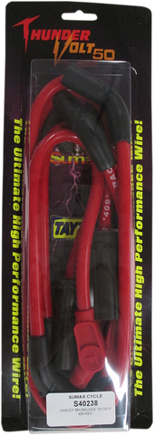 SUMAX 10.4 mm Spark Plug Wire - Red 409 Pro Race Custom-Fit Spark Plug Wire Kit - Team Dream Rides