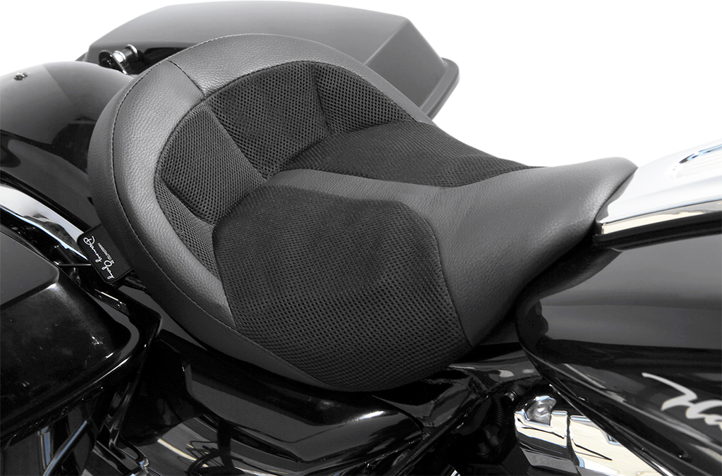 DANNY GRAY BigIST Solo Seat - Leather - Air - FL '08-'19 BigIST Solo Seat — BigIST Air - Team Dream Rides