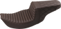 SADDLEMEN Step Up Seat - Tuck and Roll/Lattice Stitched - Brown Step Up Seat — Tuck and Roll/Lattice Stitched - Team Dream Rides